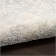 Nourison Home Enriched 5' x 8' Polyester Ivory Grey Area Rug