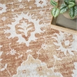 Nourison Home Astra Machine Washable 8' x 10' Polyester Copper Area Rug