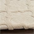 Nourison Home Nourison Easy Care 6' x Round Fabric Cream Area Rug