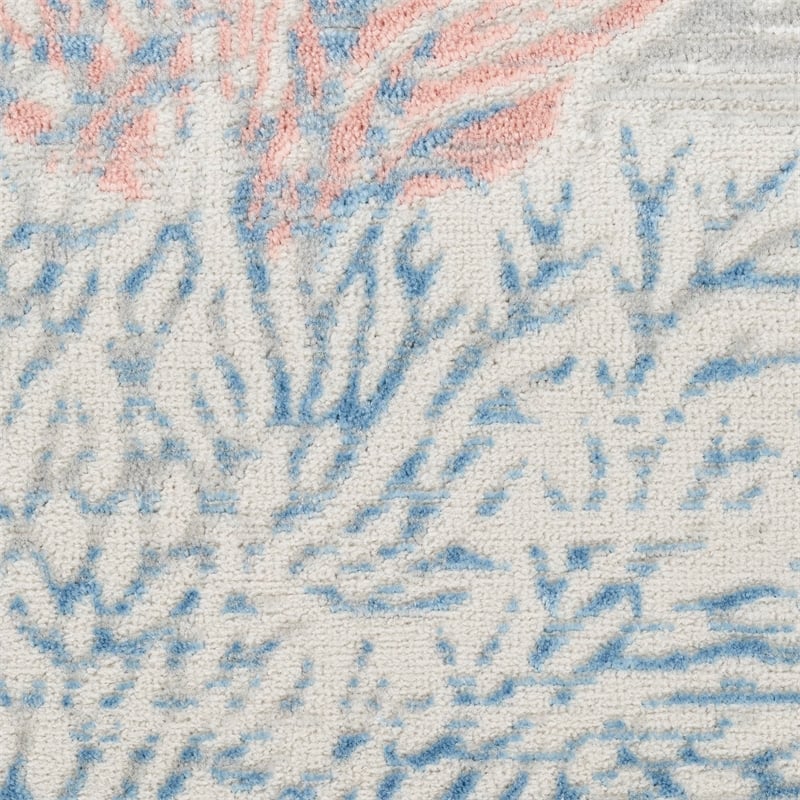 Nourison Home Pompeii 6' Runner Fabric Multicolor Area Rug