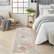 Nourison Home Pompeii 8' x Round Fabric Multicolor Area Rug