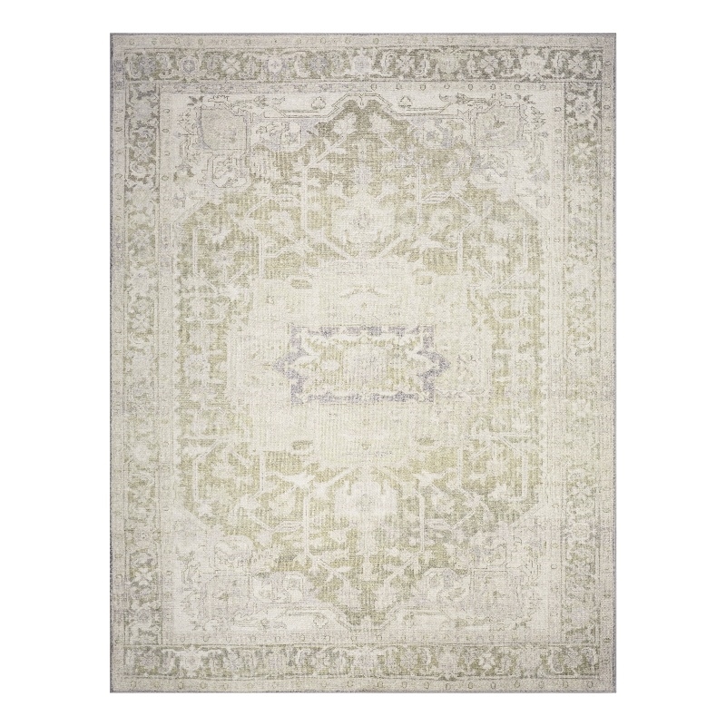 Nourison Home Vintage Washables 10' x 13' PolyesterGreen Area Rug