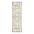 Nourison Home Vintage Washables 6' Runner Polyester Green Area Rug