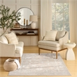 Nourison Home Vintage Washables 4' x 6' PolyesterGrey Area Rug