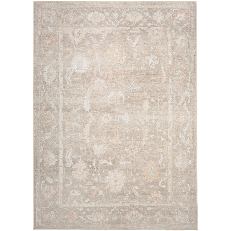 Nourison Home Vintage Washables 4' x 6' PolyesterGrey Area Rug