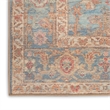 Nourison Home Vintage Washables 10' x 13' Polyester Navy Multicolor Area Rug