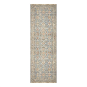 Nourison Home Vintage Washables 6' Runner PolyesterNavy Multicolor Area Rug