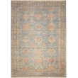 Nourison Home Vintage Washables 4' x 6' Polyester Navy Multicolor Area Rug