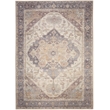 Nourison Home Vintage Washables 4' x 6' PolyesterIvory Purple Area Rug