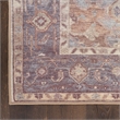 Nourison Home Vintage Washables 4' x 6' PolyesterIvory Purple Area Rug