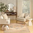 Nourison Home Vintage Washables 4' x 6' Polyester Multicolor Area Rug