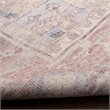 Nourison Home Vintage Washables 5' x 7' Polyester Light Blue Area Rug
