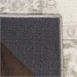 Nourison Home Vintage Washables 5' x 7' PolyesterGreen Area Rug