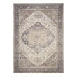 Nourison Home Vintage Washables 5' x 7' Polyester Ivory Purple Area Rug