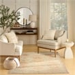 Nourison Home Vintage Washables 5' x 7' Polyester Sage Multicolor Area Rug