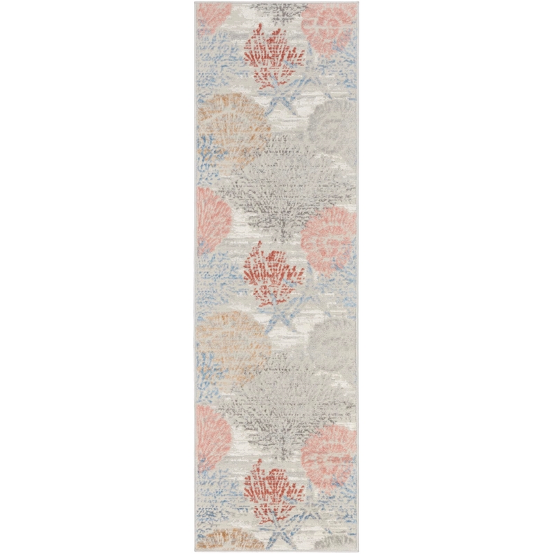 Nourison Home Pompeii 10' x 14' Fabric Multicolor Area Rug