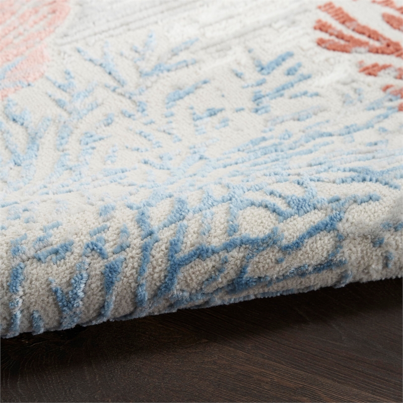 Nourison Home Pompeii 10' x 14' Fabric Multicolor Area Rug