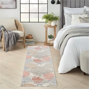 Nourison Home Pompeii 10' x 14' Fabric Multicolor Area Rug
