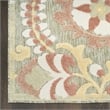 Nourison Home Aloha 8' x 11' Fabric Sage Rose Area Rug