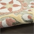Nourison Home Aloha 8' x 11' Fabric Sage Rose Area Rug