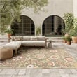 Nourison Home Aloha 8' x 11' Fabric Sage Rose Area Rug