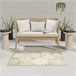 Nourison Home Enriched 9' x 13' Polyester Grey Area Rug