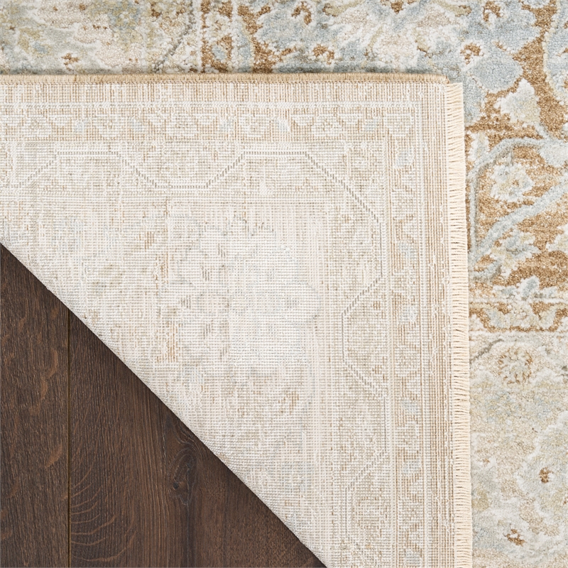 Nourison Home Enriched 9' x 13' Polyester Mocha Area Rug