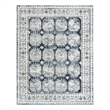 Nourison Home Dekor 4' x 6' Polyester Grey Navy Area Rug