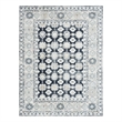 Nourison Home Dekor 4' x 6' Polyester Grey Navy Area Rug