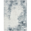Nourison Home Dekor 4' x 6' Polyester Grey Navy Area Rug