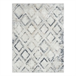 Nourison Home Dekor 4' x 6' Polyester Grey Navy Area Rug