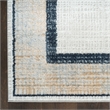 Nourison Home Dekor 4' x 6' Polyester Grey Navy Area Rug