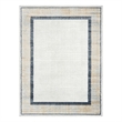 Nourison Home Dekor 4' x 6' Polyester Grey Navy Area Rug