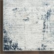 Nourison Home Dekor 4' x 6' Polyester Grey Navy Area Rug