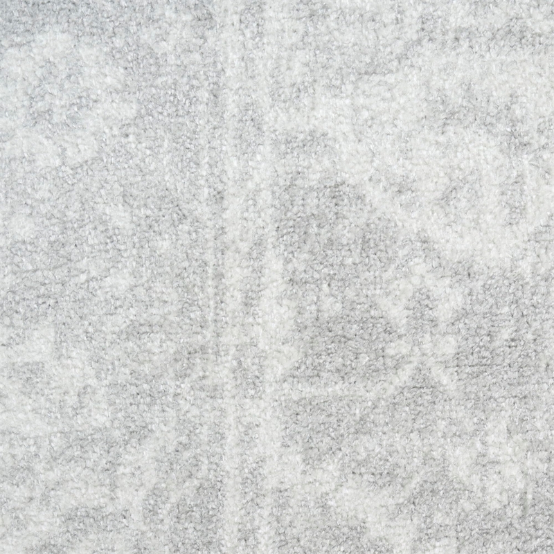 Nourison Home Astra Machine Washable 7' x 9' Polyester Grey Area Rug