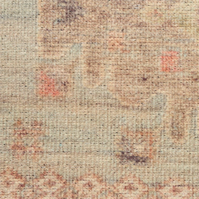 Nourison Home Vintage Washables 8' Runner Polyester Sage Multicolor Area Rug