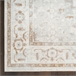 Nourison Home Astra Machine Washable 7' x 9' Polyester Grey Area Rug