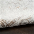 Nourison Home Astra Machine Washable 7' x 9' Polyester Grey Area Rug