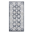 Nourison Home Dekor 2' x 4' Polyester Grey Navy Area Rug