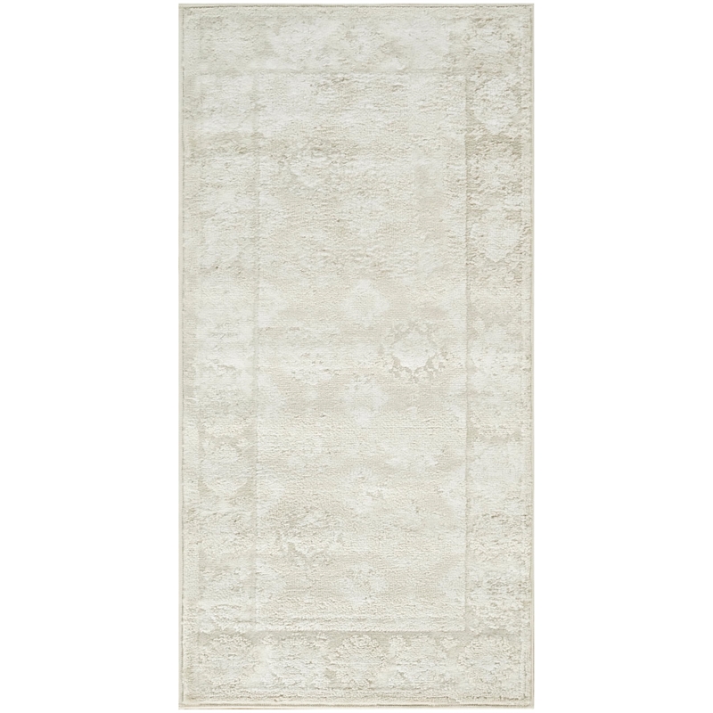 Nourison Home Dekor 2' x 4' Polyester Ivory Beige Area Rug