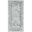 Nourison Home Dekor 2' x 4' Polyester Grey Navy Area Rug