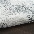 Nourison Home Dekor 2' x 4' Polyester Gray Charcoal Area Rug