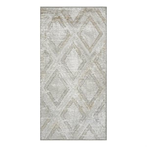 Nourison Home Dekor 2' x 4' Polyester Grey Area Rug