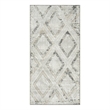 Nourison Home Dekor 2' x 4' Polyester Grey Charcoal Area Rug