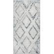 Nourison Home Dekor 2' x 4' Polyester Grey Navy Area Rug