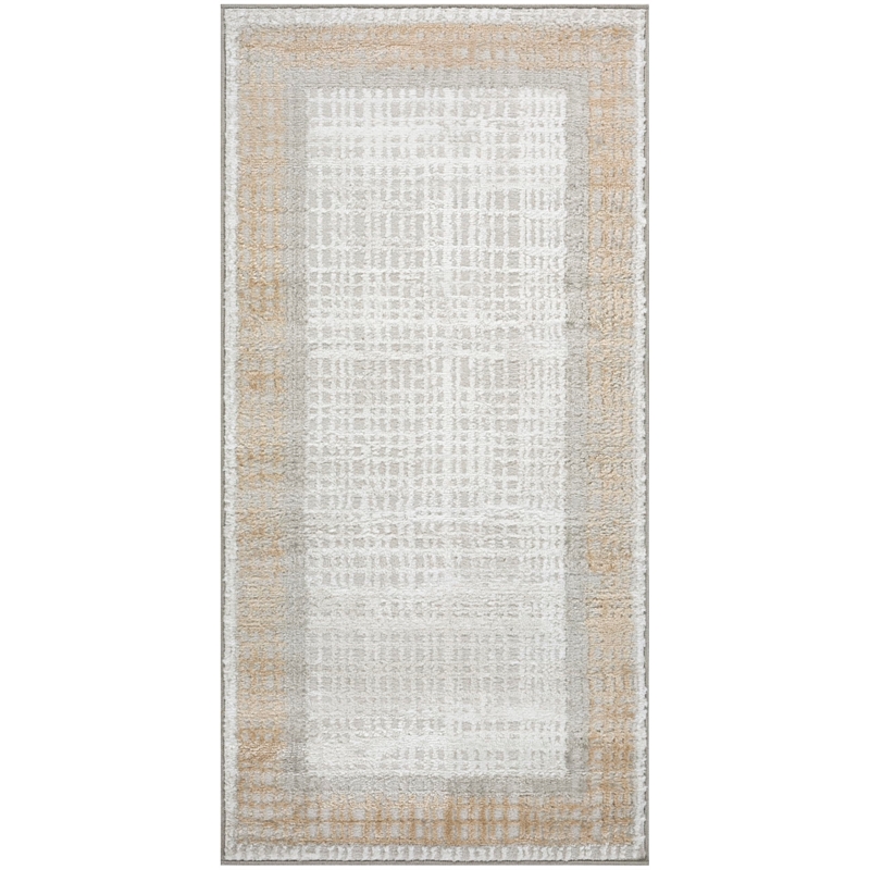Nourison Home Dekor 2' x 4' Polyester Grey Area Rug