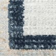 Nourison Home Dekor 2' x 4' Polyester Grey Navy Area Rug