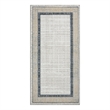 Nourison Home Dekor 2' x 4' Polyester Grey Navy Area Rug