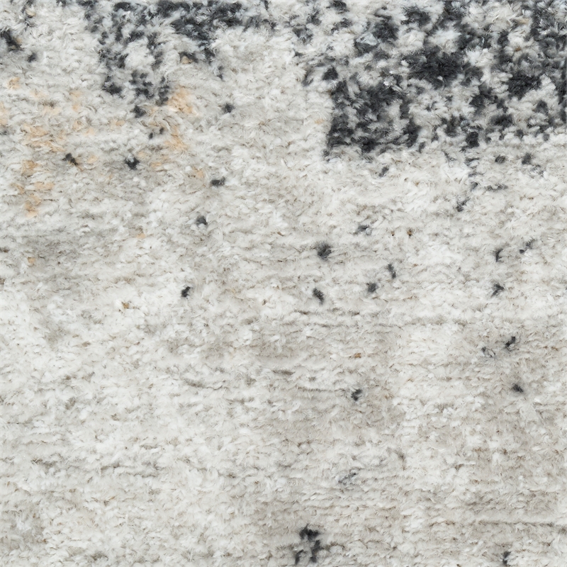 Nourison Home Dekor 2' x 4' Polyester Grey Charcoal Area Rug