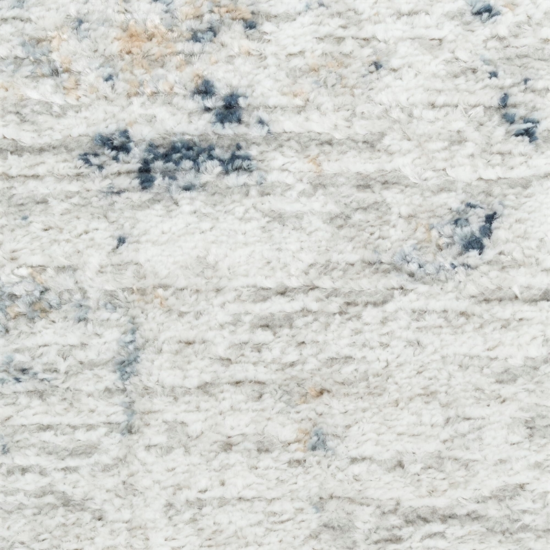 Nourison Home Dekor 2' x 4' Polyester Grey Navy Area Rug